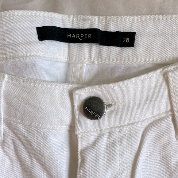 Harper size 28 white skinny ankle jeans - Picture 2 of 4